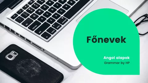 Angol alapok - Főnevek
